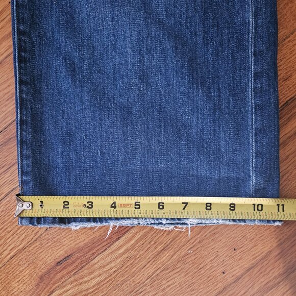 Madewell Wide-Leg Crop Jeans in Finney Wash Size 27 - Picture 10 of 15